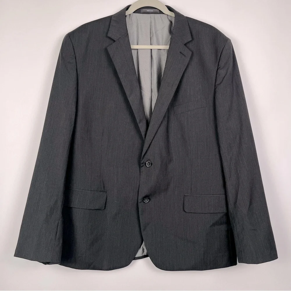 Joe Joseph Abboud Wool Blend Men’s Sports Coat Blazer Gray – Size 46S